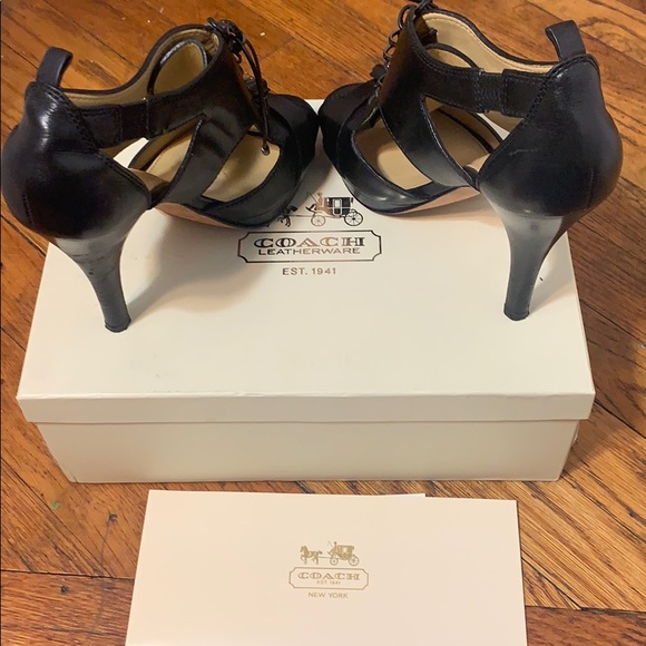 Coach Sophia heels 8m - Picture 8 of 11